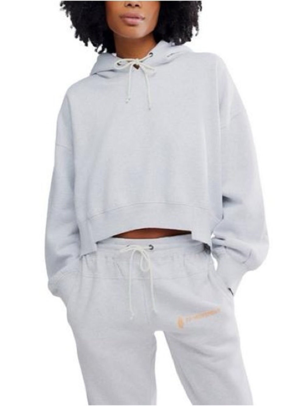FP Movement Gray Drawstring Sweatpants - Picture 7 of 9